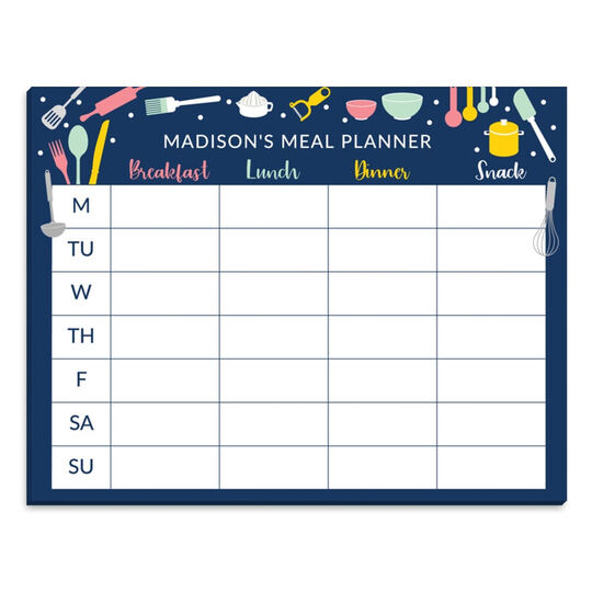 Utensils Meal Planner